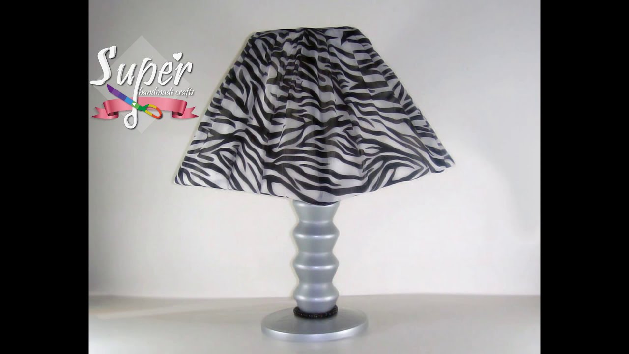 lamp shade DIY- full tutorial