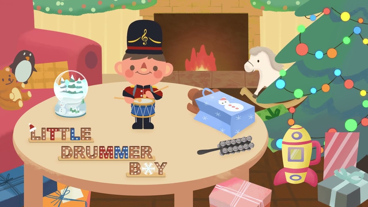 Panda Corner - Little Drummer Boy (Visualizer)