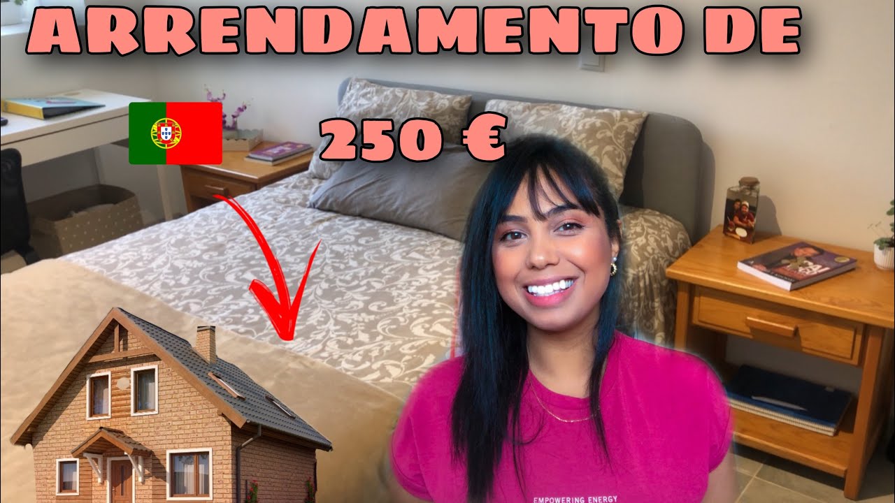 TOUR POR NOSSA CASA EM PORTUGAL 🇵🇹 | ARRENDAMENTO BARATO 