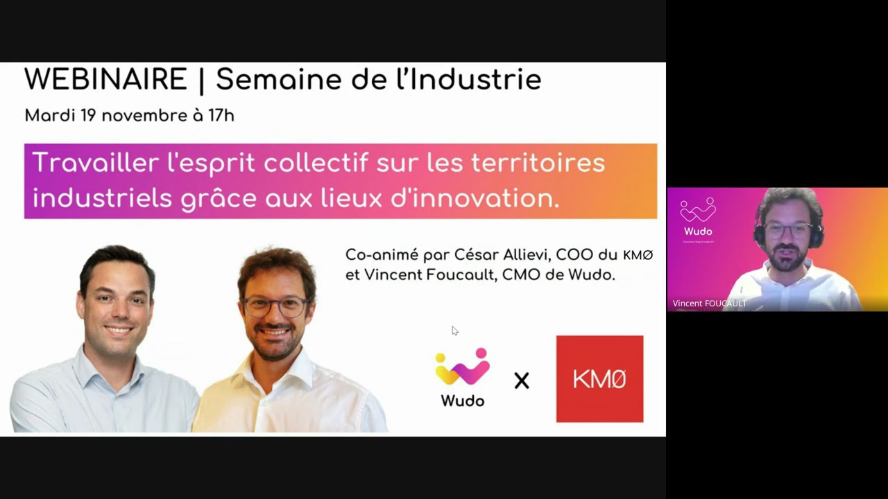Webinaire - Coopérer sur les territoires industriels grâce aux lieux d'innovation