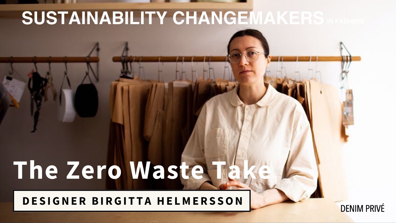 The Zero Waste Take with Designer Birgitta Helmersson