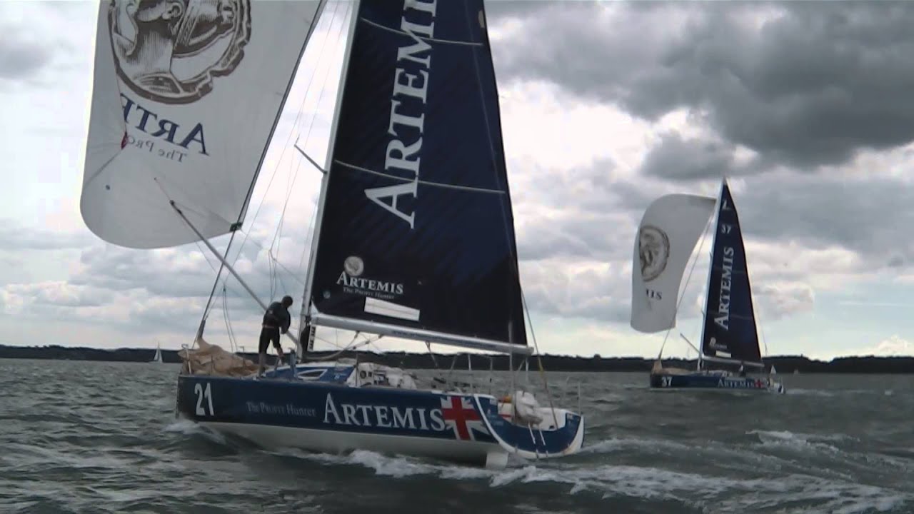 Artemis 21: Solo gybing
