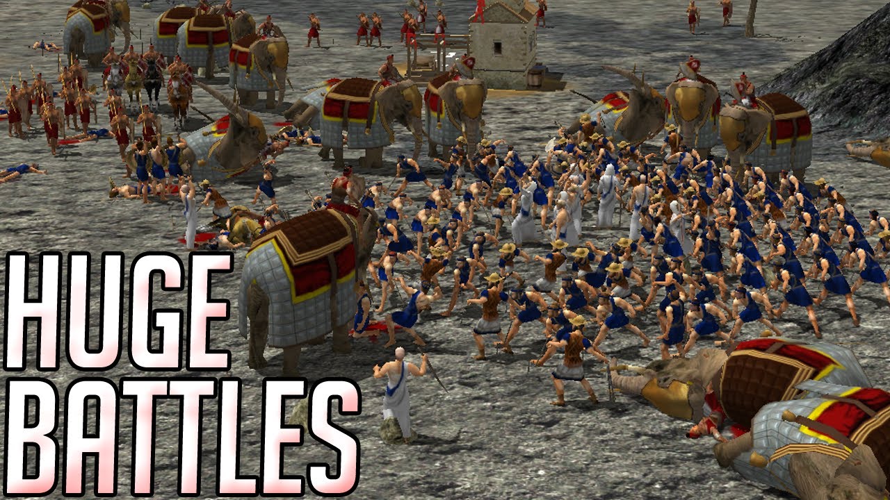 0 A.D. HUGE Battles & 0 Resource STRUGGLE | Expert 1v1