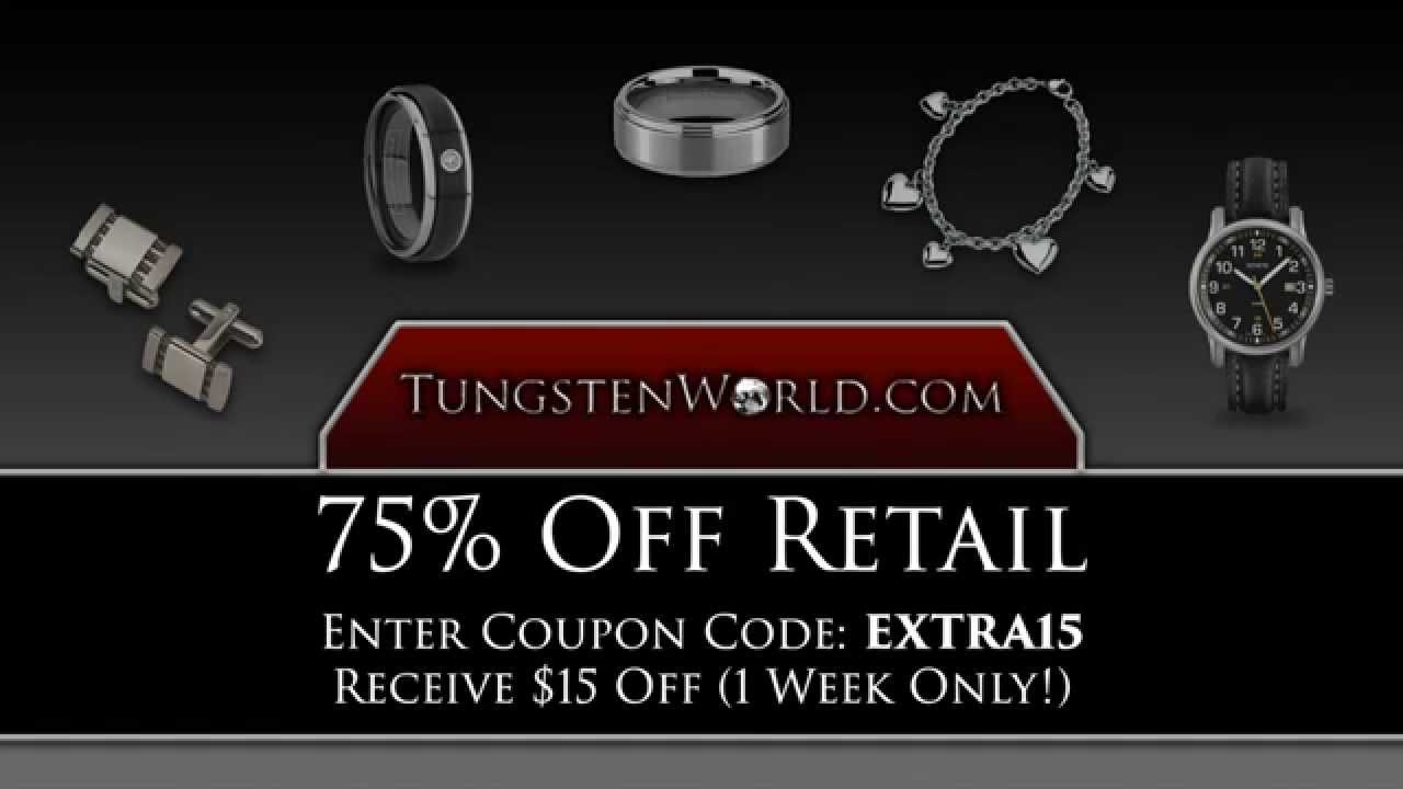 TungstenWorld.com &mdash; лучшие в мире кольца из вольфрама
