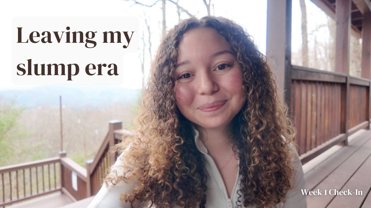 Leaving My Slump Era: Week 1 of Rebuilding My Life at 30 🧱✨