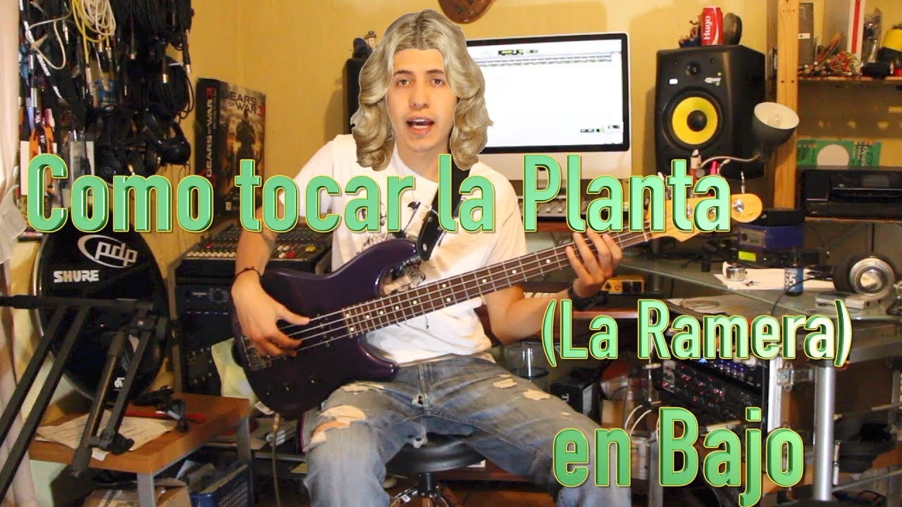 Como tocar la Planta - Caos en bajo (bass tutoría) by Hugo Zerecero
