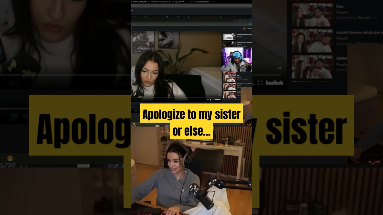 Apologize or I will leak! #noraexplorervods #deansocool #salmmus #twitchclips #shorts #ytshorts