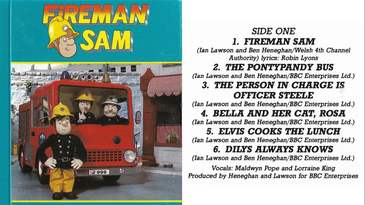 Fireman Sam - The Album/Soundtrack Cassette (Full Uncut Side 1)