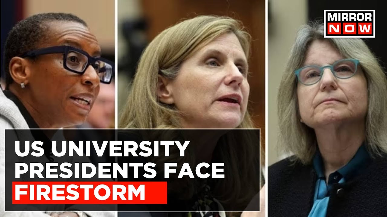 Harvard, Penn, MIT Presidents Face Backlash For Dodging Questions About Antisemitism | Top News