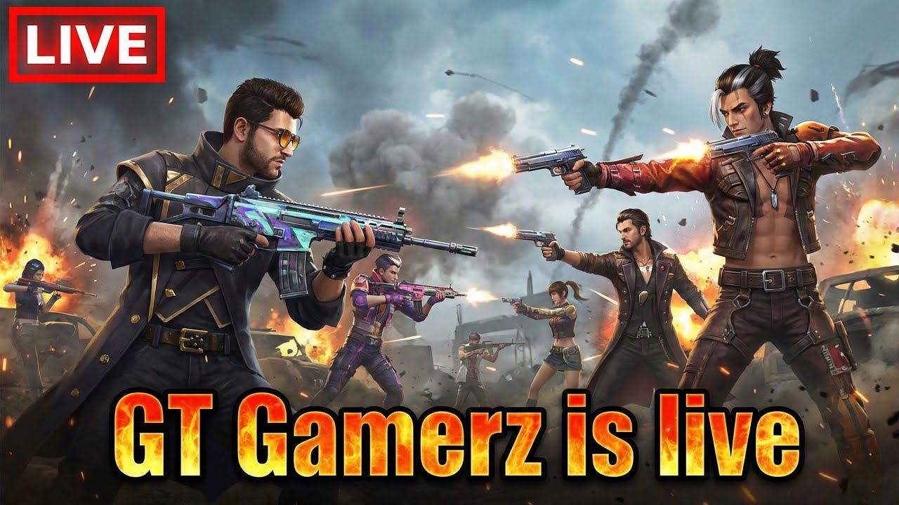 🔴Gods Top Gamerz is live in free fire max