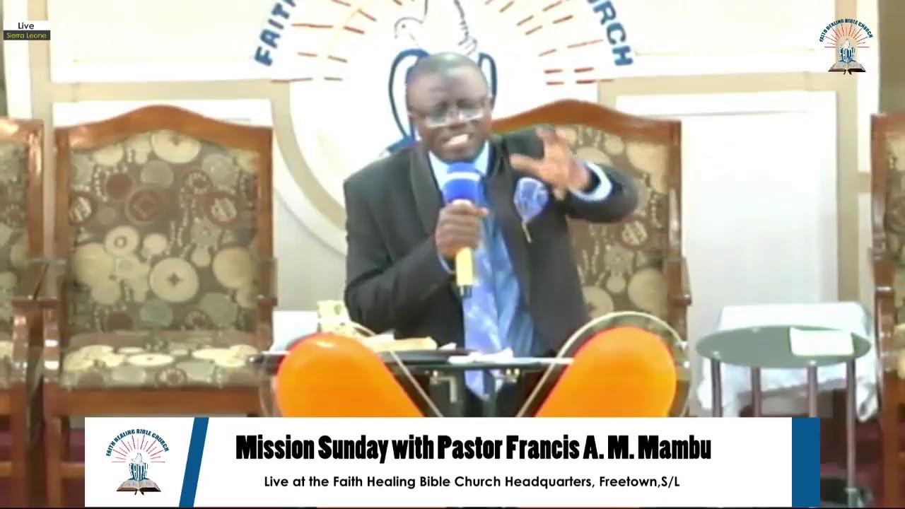 Mission Sunday with Pastor Francis A. M. Mambu. (26/01/2020)