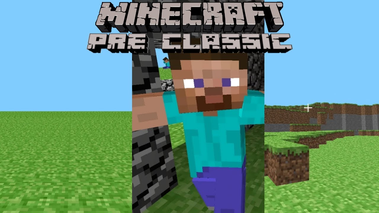 Minecraft Pre-Classic Gameplay! (Old Minecraft)