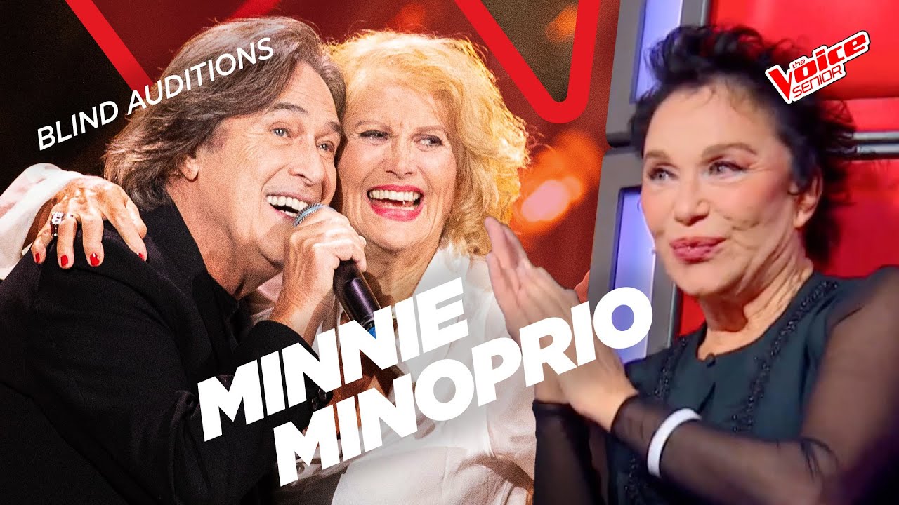 Minnie Minoprio la SEX symbol degli anni ‘70 | The Voice Senior Italy 3 | Blind Auditions