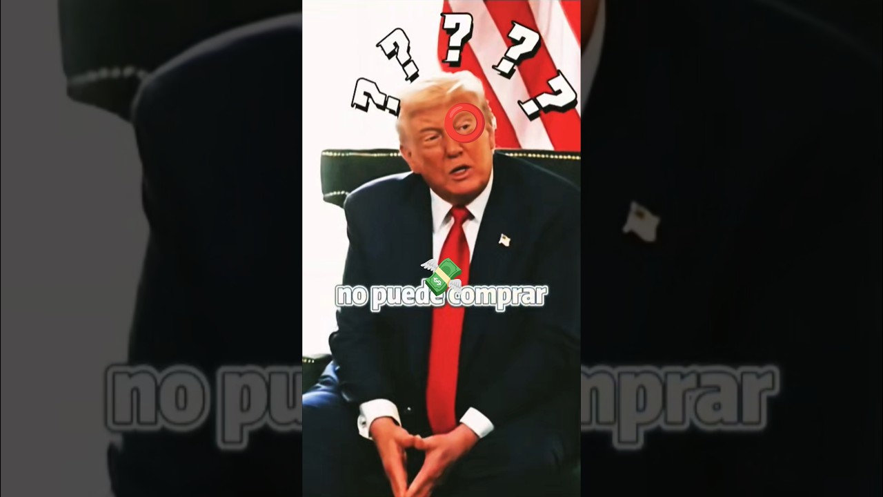 DONALD TRUMP PRESIDENTE MAS RICO DE LA HISTORIA HAY DOS COSAS QUE NO PUEDE COMPRAR