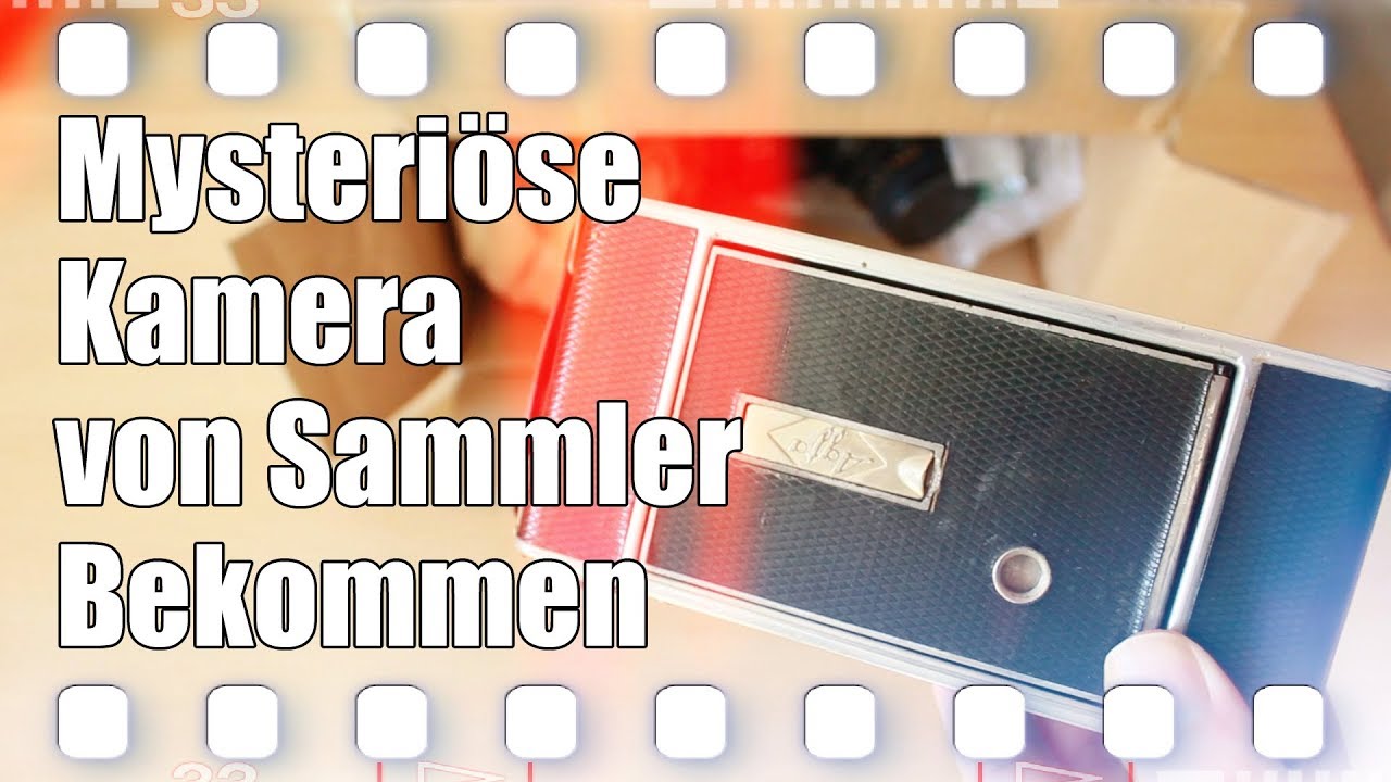 Mysteriöse alte Kamera von Sammler bekommen - Unboxing