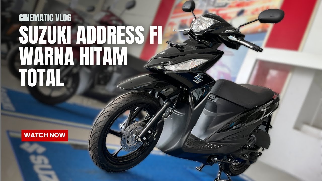 Suzuki Address Fi Predator Titan Black 2025| Review Lengkap dan Detail