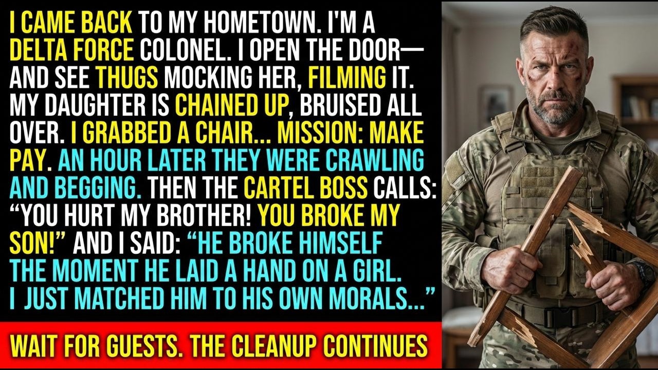 I Came Home and Found Cartel Thugs in My House. I Grabbed Chair and Raised Hell—Cartel Boss Shocked
