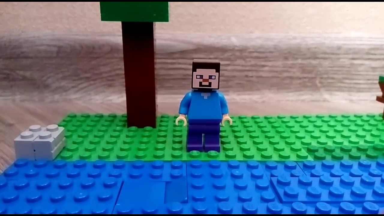 Моя старая не озвученая анимация Лего Minecraft