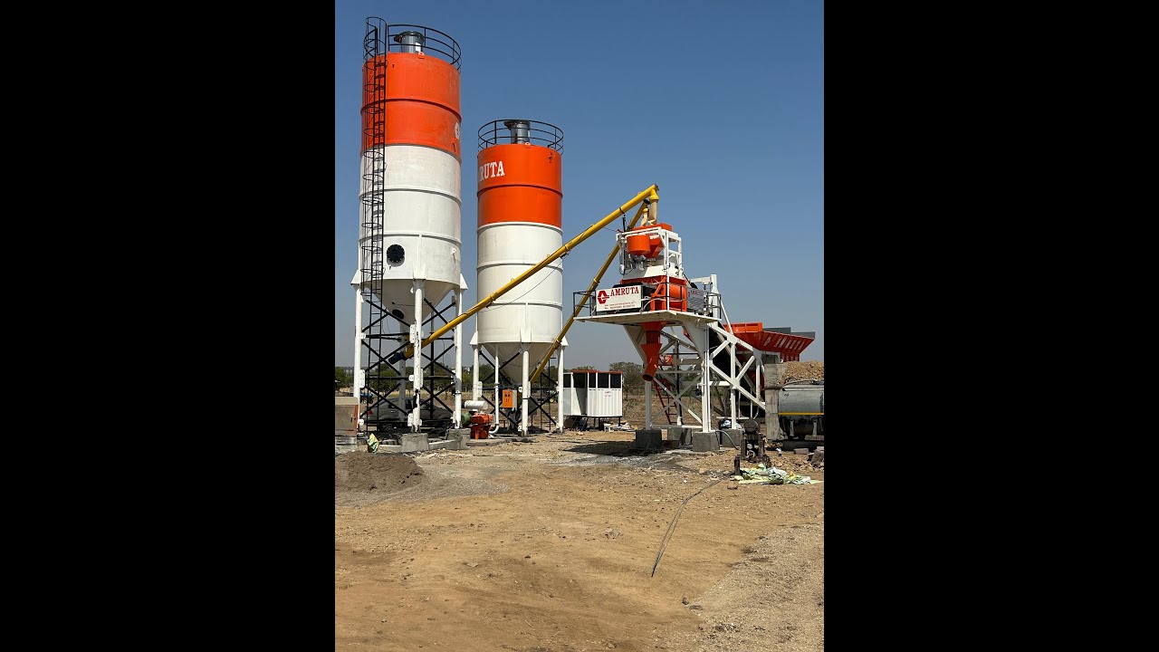 Fully Automatic Compact Batching Plant | Efficient Concrete Mixing Solution by Amruta Infratech