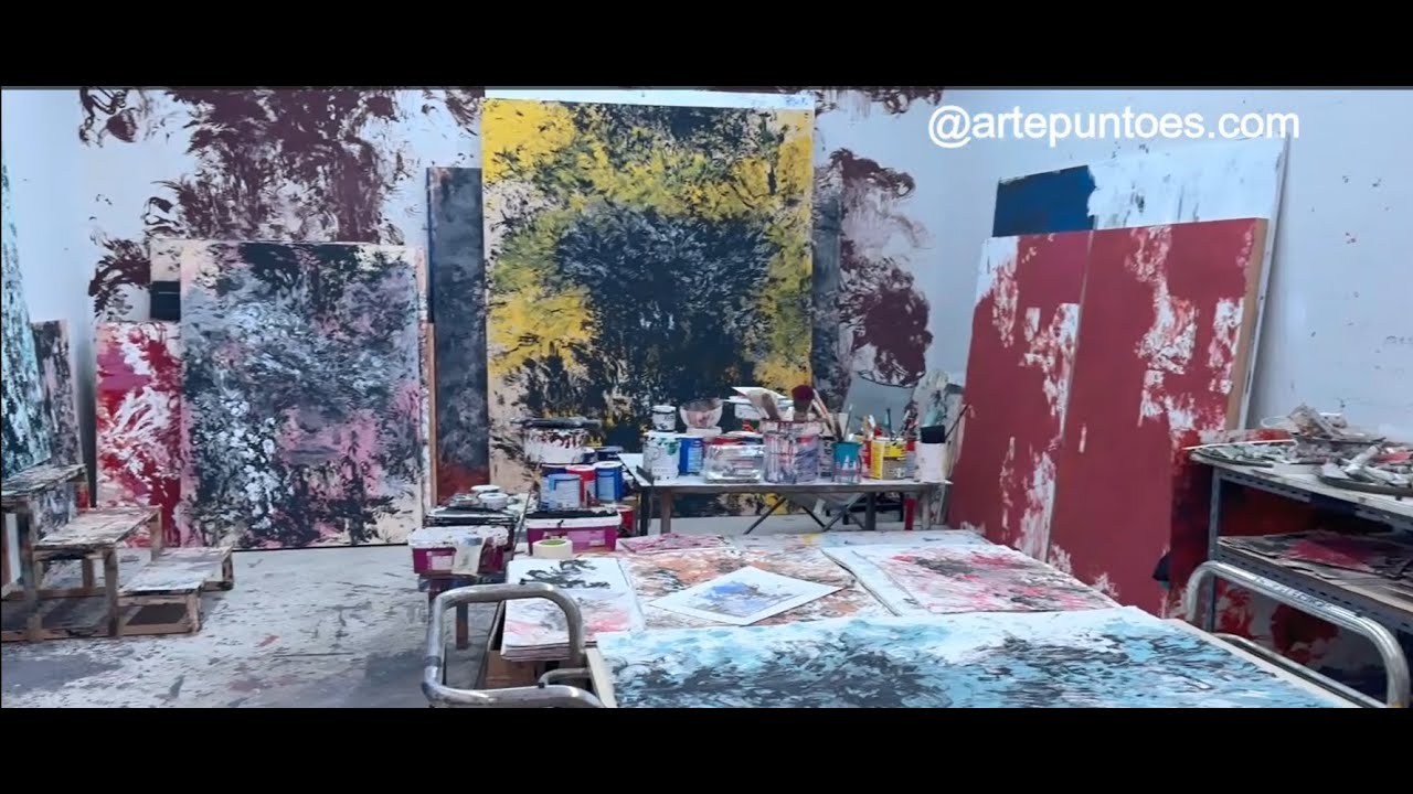 CARLOS LEÓN. Visitas a estudios de artistas
