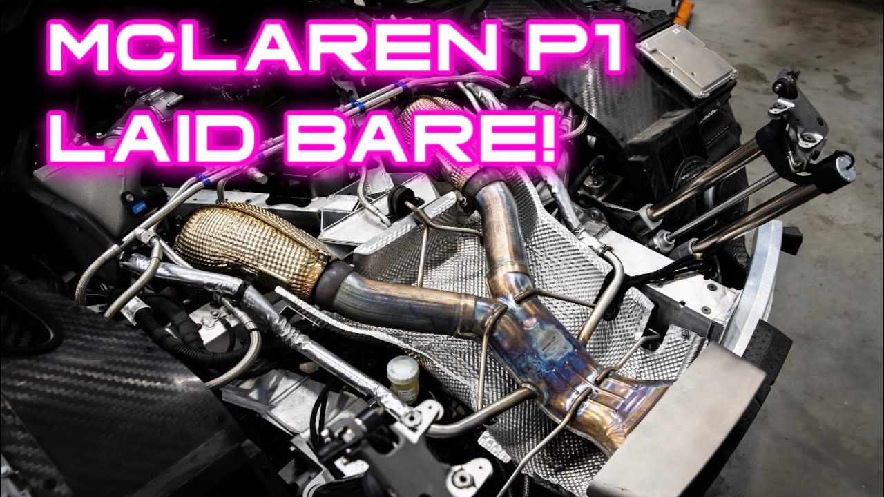 McLaren P1 Big Service!