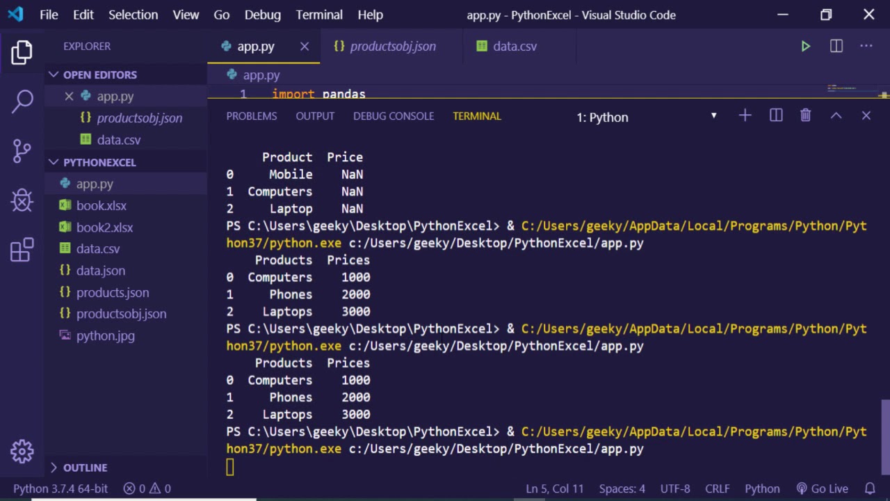 How to Convert JSON into Pandas Dataframe in Python