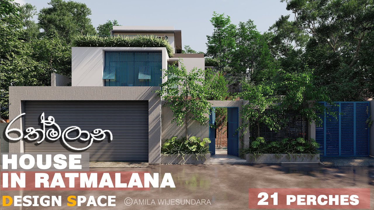 Box Type House @ Ratmalana, Sri lanka. (SLA Design Space Amila Wijesundara)