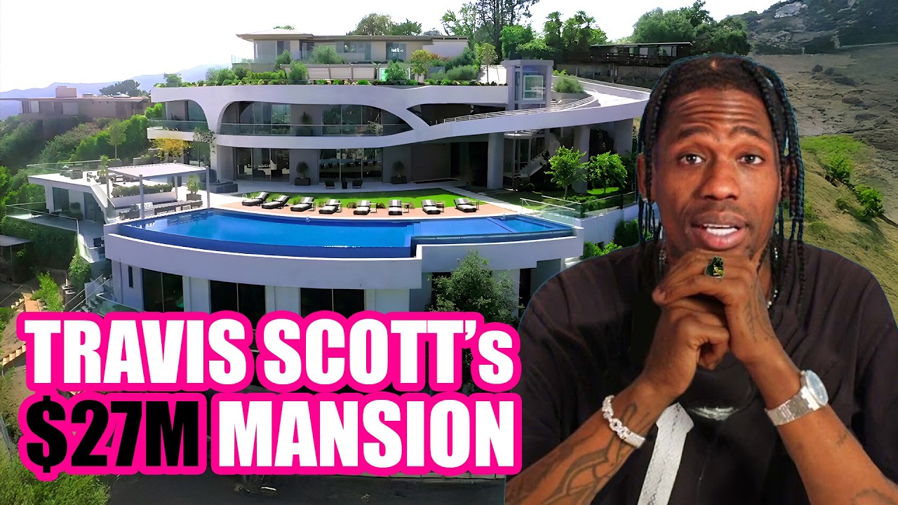 Inside Travis Scott’s $27 Million LA Brentwood House | 4K - 2025