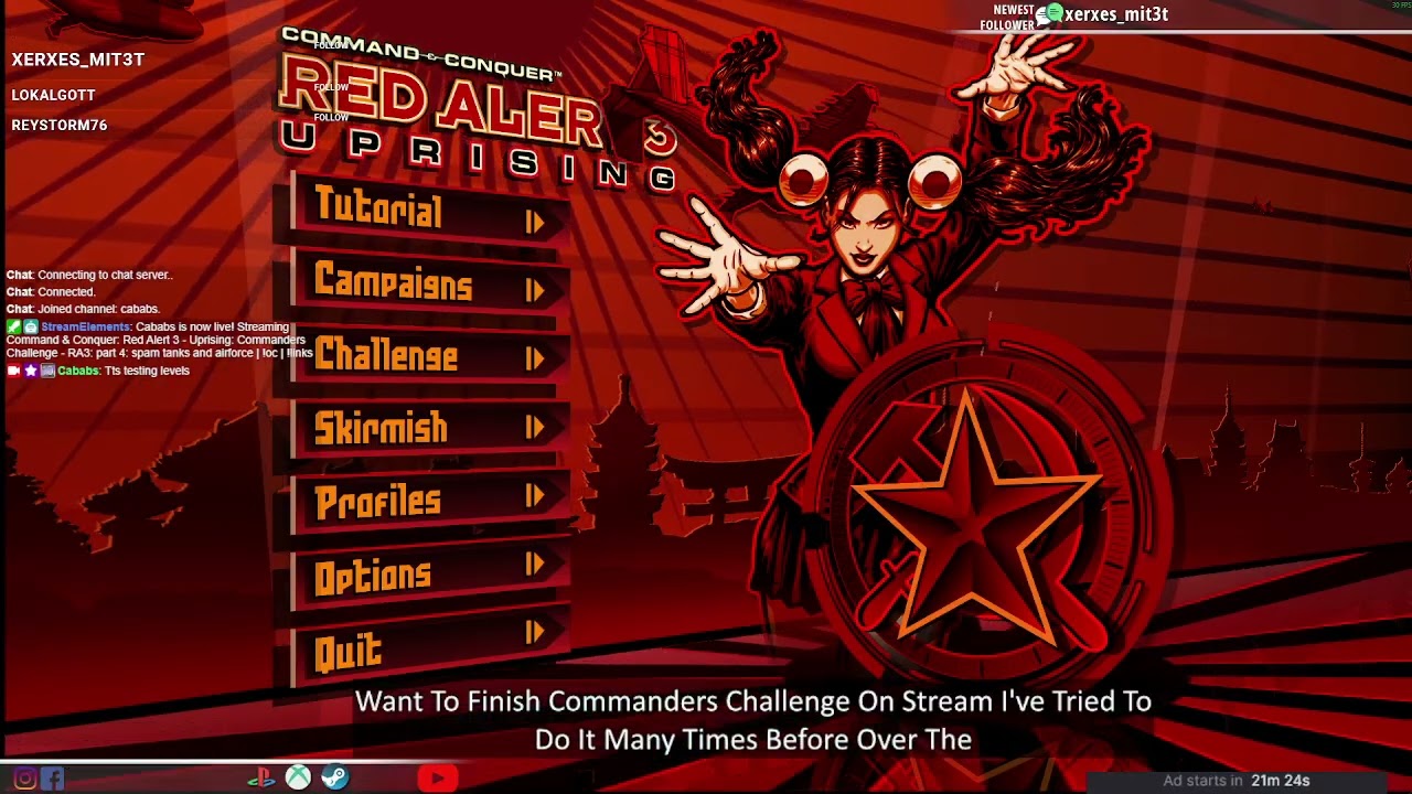 Commanders Challenge - RA3: part 4: spam tanks and airforce | !oc | !links