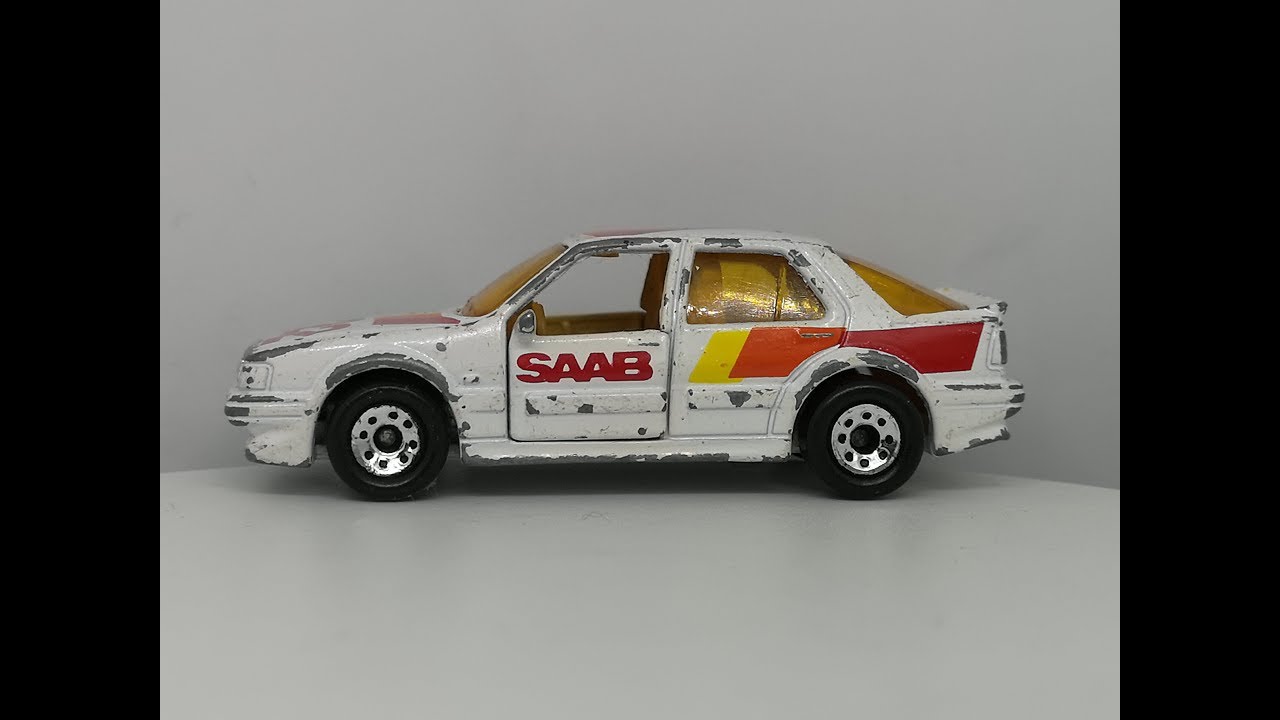 Matchbox 1987 SAAB 9000 Turbo   Custom Video