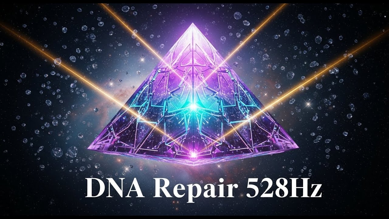 528Hz Miracle Healing Frequency | DNA Repair Meditation Music for Stress Relief, Sleep & Recovery