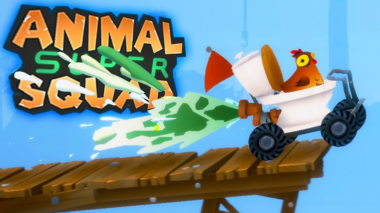 Chicken Fart Propulsion!? - Animal Super Squad