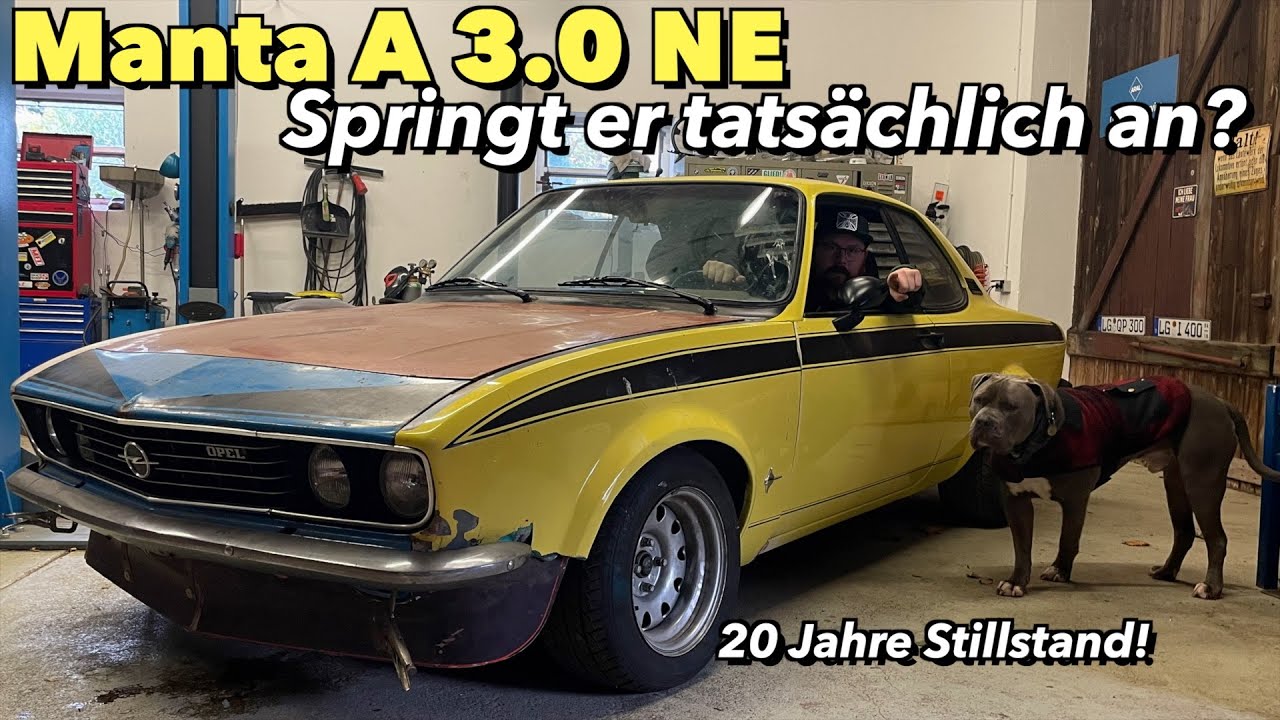 Garagenfund Manta A | Neue Düsen - Springt er jetzt an?