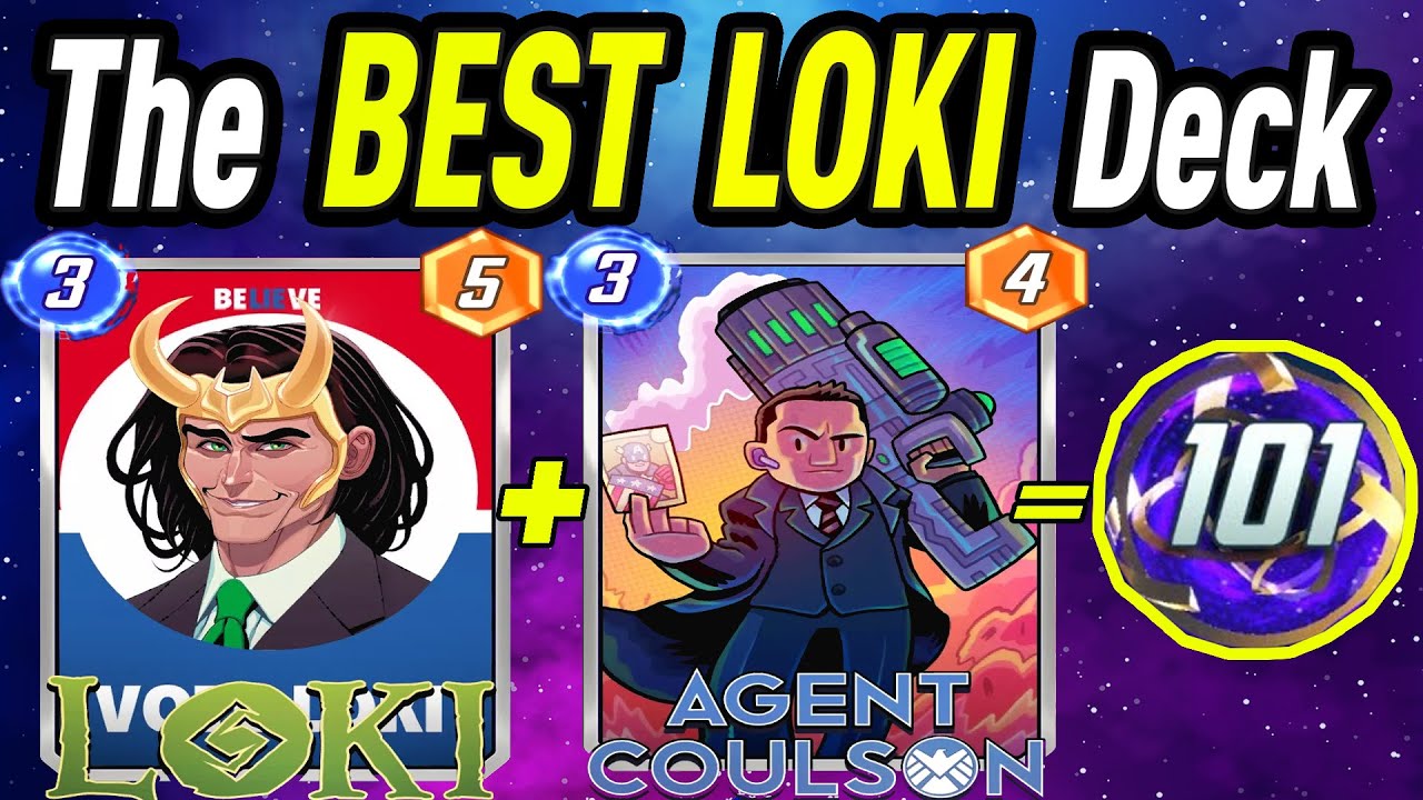 This DOMINATES High Ranks 80-100 | The Best LOKI DECK In The Marvel Snap Ladder & Conquest Mode