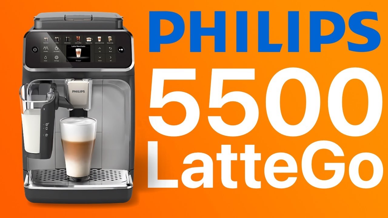 Philips 5500 LatteGo, el mejor café de forma rápida, limpia y barata