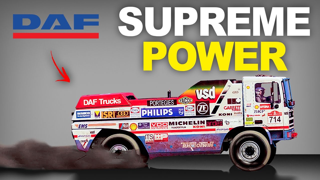 The 6-Turbo Truck That Dominated the Dakar Rally Races