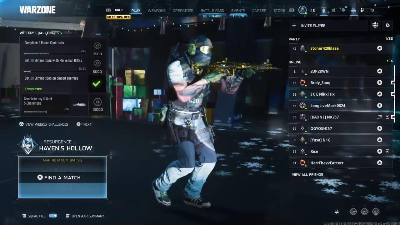 🔴Live! The Worse Warzone Player EVER! 5 WINS?  TTM