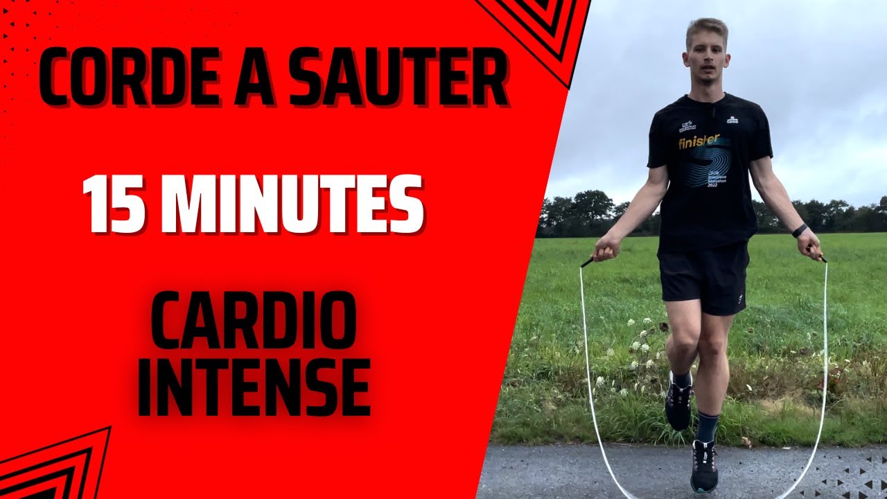 15min cardio INTENSE corde à sauter