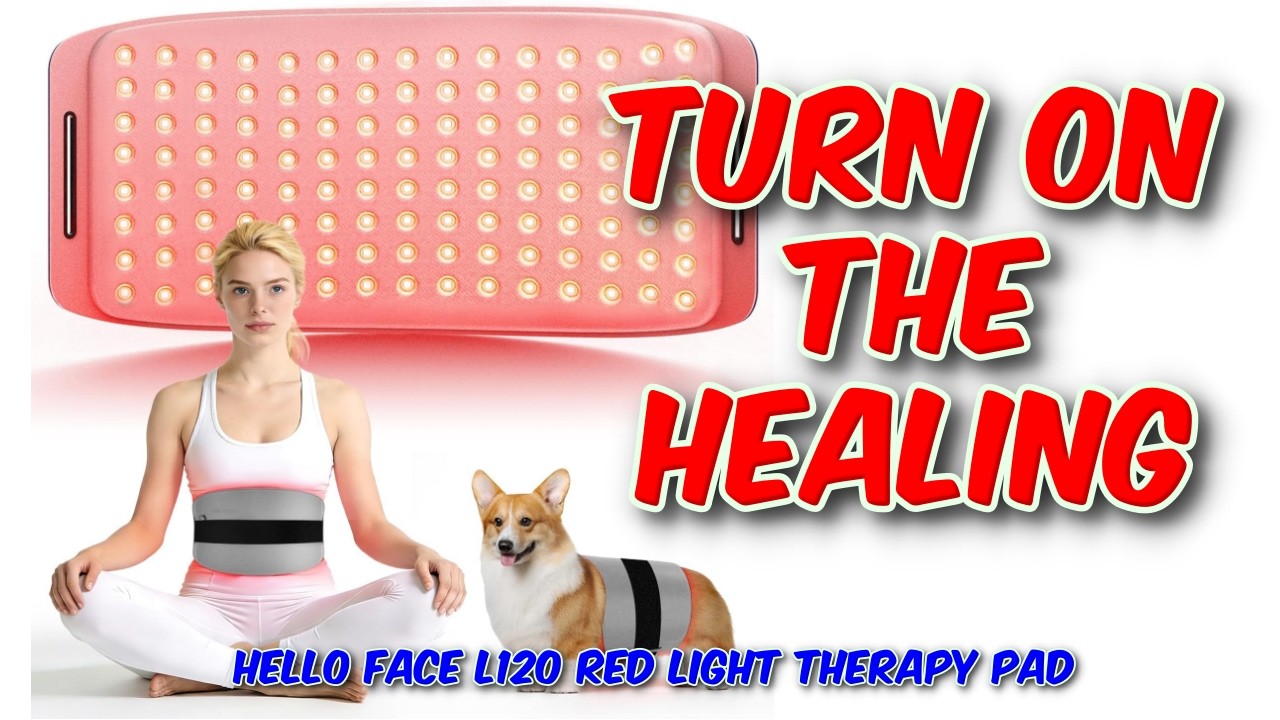 Включите исцеление! - Терапевтический коврик Hello Face L120 с красным светом
