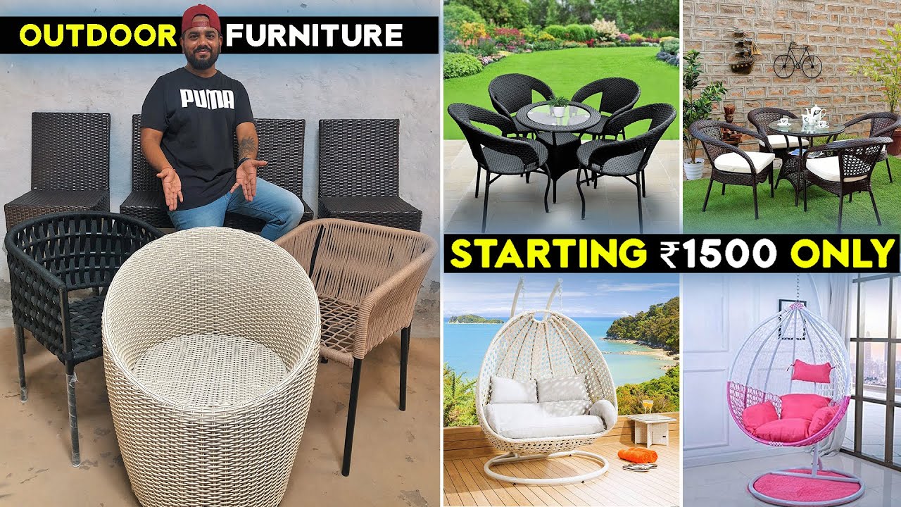 Wicker & Rope Furniture At Factory Price || Hanging Swing Manufacturer || Cheapest Garden Furniture