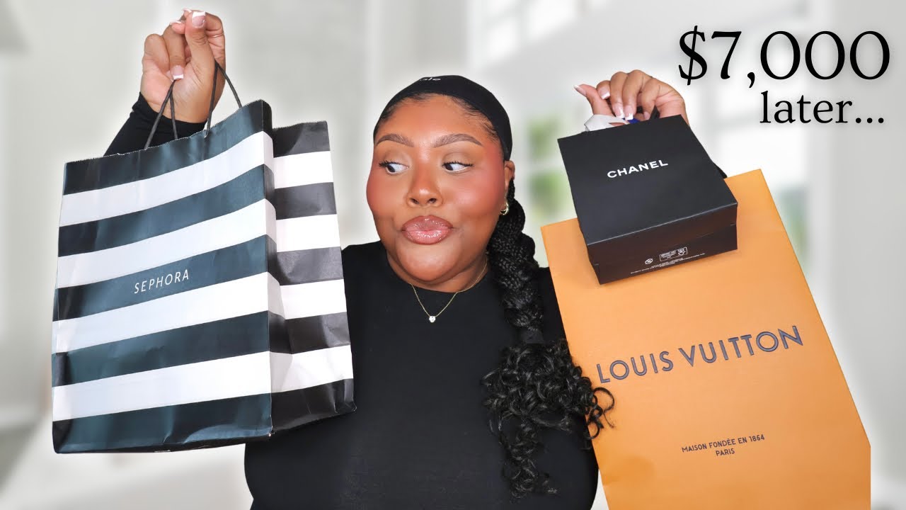HUGE LUXURY BIRTHDAY HAUL | Chanel, Louis Vuitton, Prada + MORE!