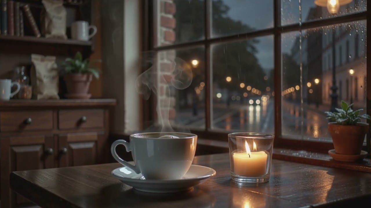 Midnight Coffee Jazz ☕ Relaxing Smooth Jazz for Study, Work & Sleep (1 Hour)