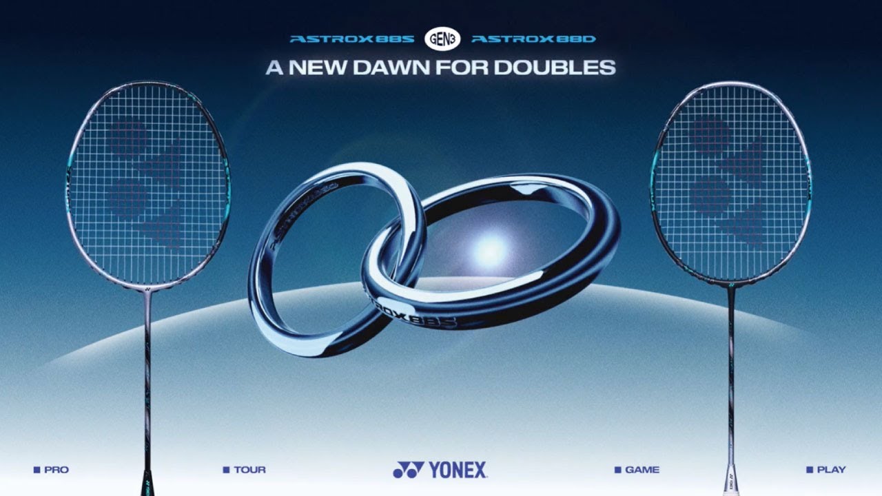 3rd Gen ASTROX 88 S＆D | A New Dawn for Doubles | YONEX