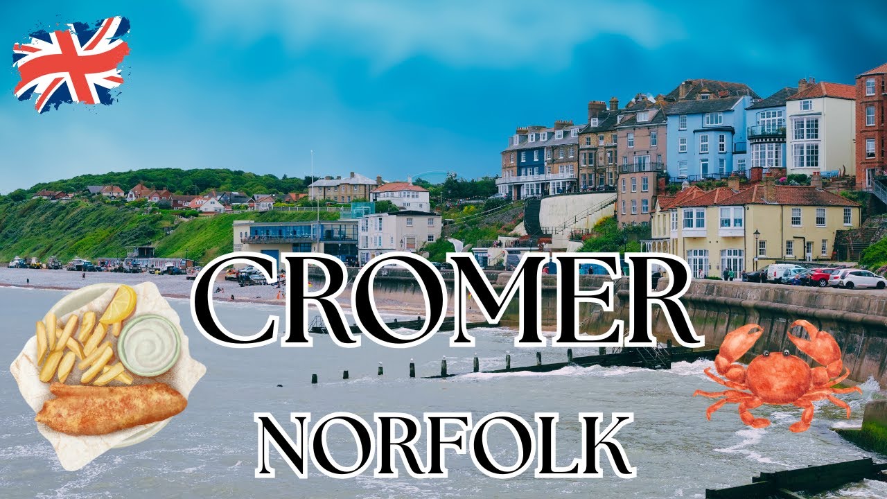🐟🦀🐚🪣🍦CROMER Norfolk a traditional British seaside resort🍦🪣🐚🦀🐟