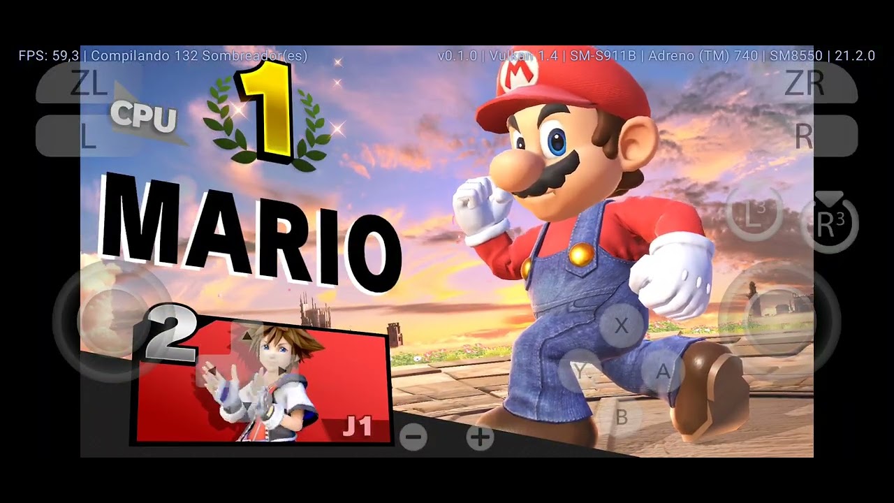 Super Smash Bros Ultimate Eden emulador android