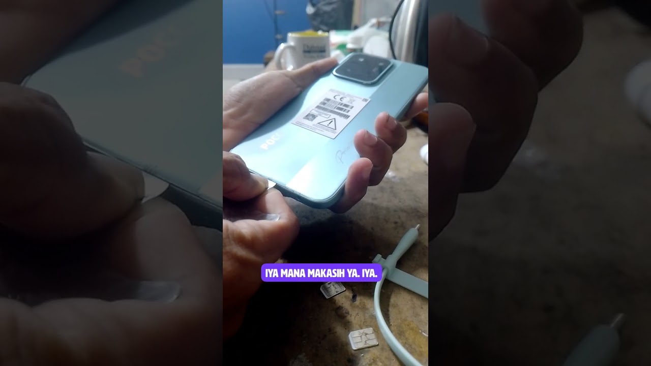 Proses buka backdoor poco C85 kasus kena air #fyp #viral #pococ85