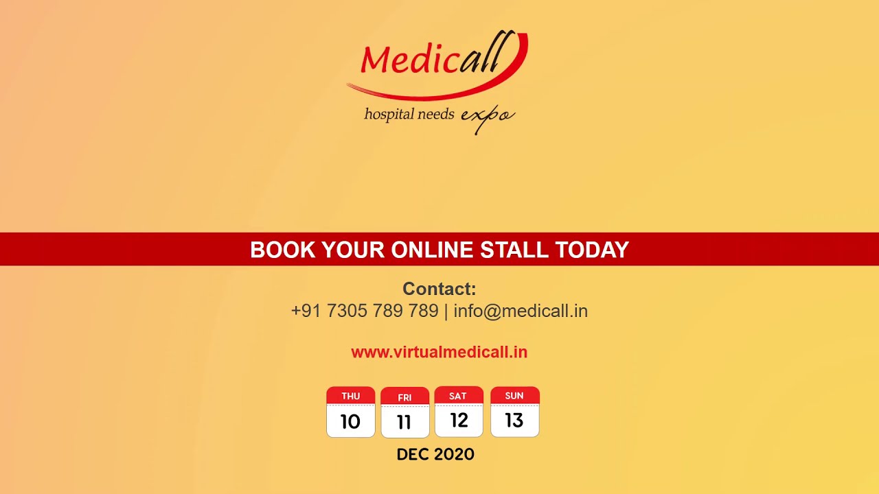 India's Largest International Medical Equipment & Hospital Needs  Exhibition
