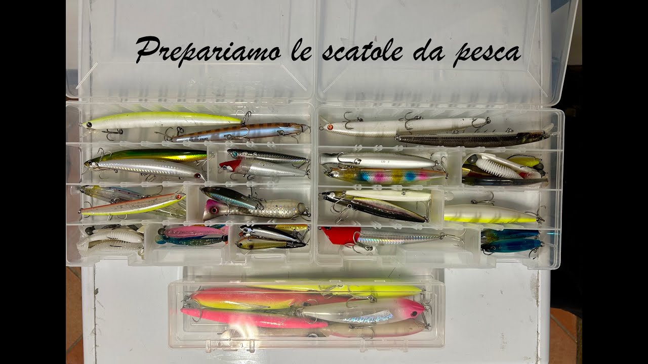 #138 - SPINNING - Prepariamo le scatole da pesca
