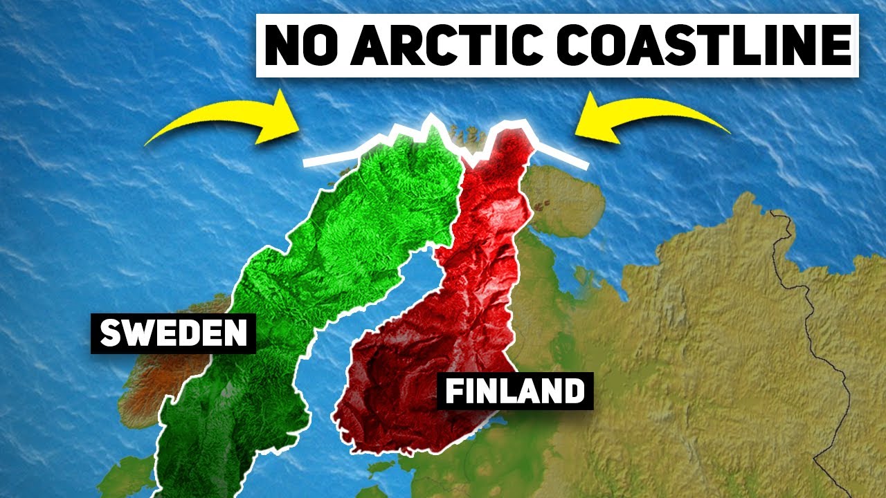 Why Don't Sweden and Finland Touch the Arctic Ocean?