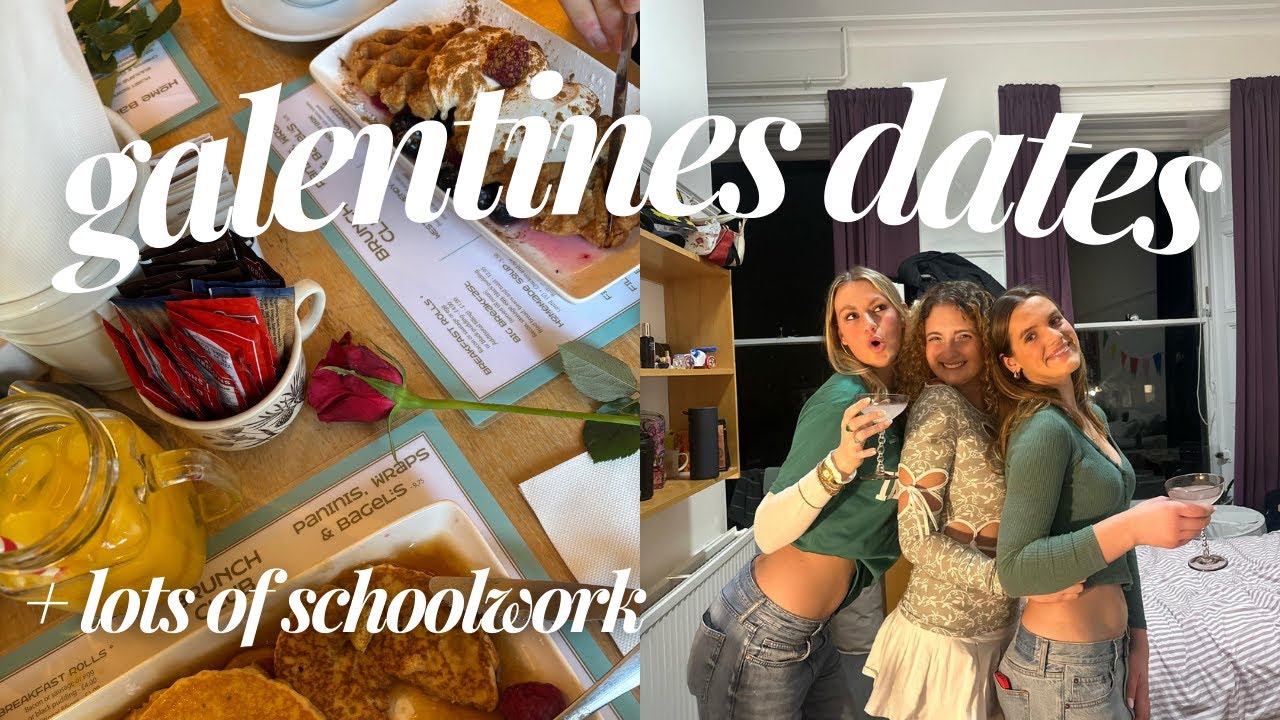 valentines day, friend dates & lots of classwork / st andrews diaries 19